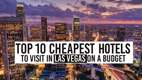 what month are hotels cheapest in las vegas